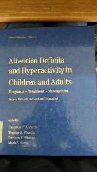 Image of Attention Deficits and Hyperactivyty in Children and Adults