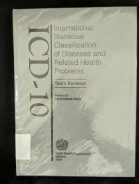 Image of ICD-10 volume 3